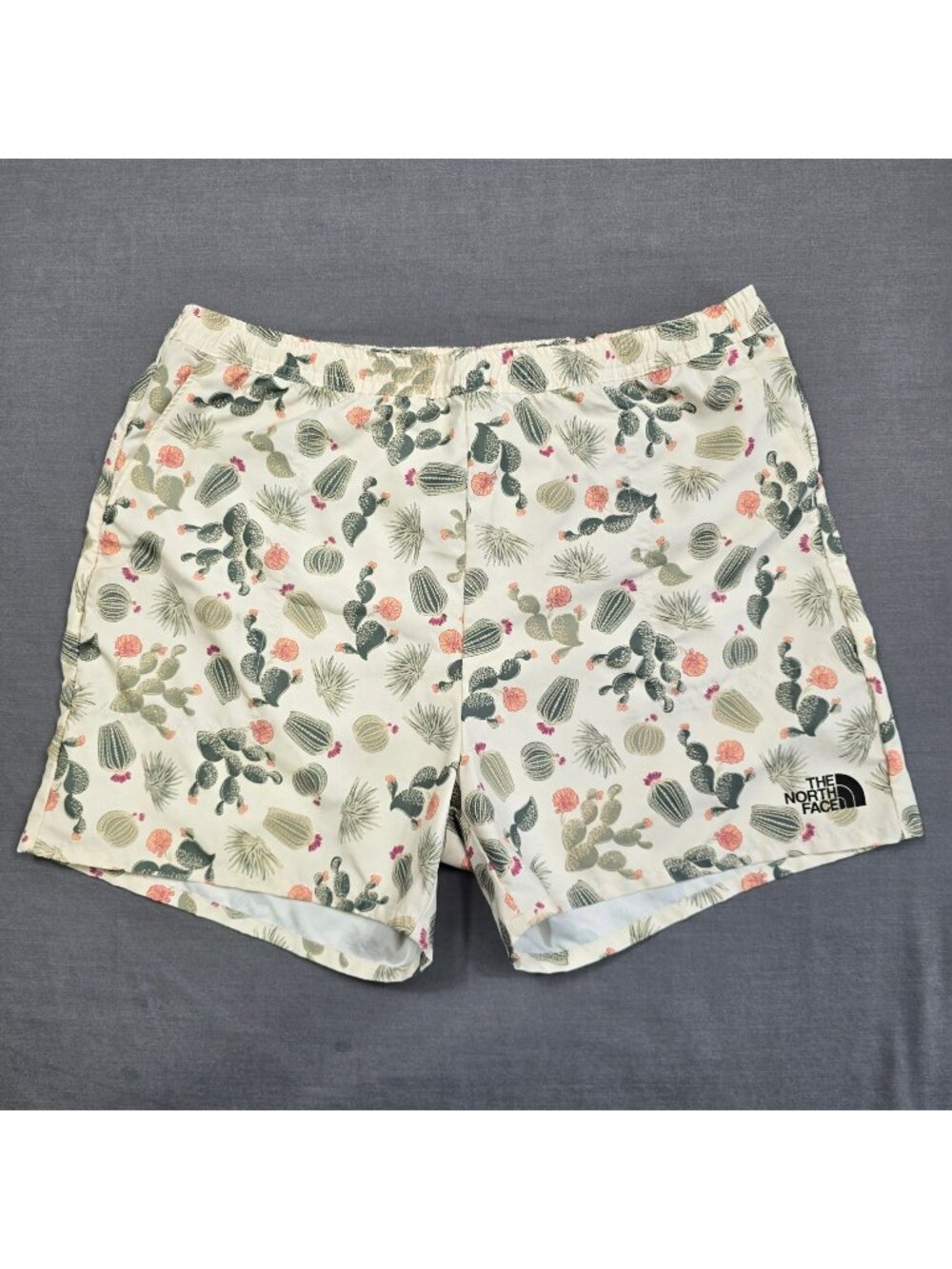 The North Face Girls Cactus Print Shorts XL 18 Flash Dry